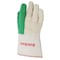 Magid Textile Gloves, Cotton, Gauntlet Cuff Green, Men's (Fits Large), 12 PK G299KGT - alternate 2